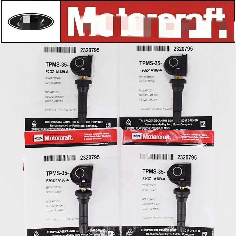 4pcs Genuine Motorcraft OEM TPMS-35 Tire Pressure Sensors For F-150 EDGE MUSTANG Foto 2 de 4