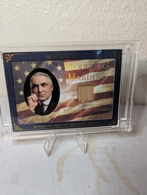 2025 A Word From POTUS Warren G Harding Piece of the White House 29/149