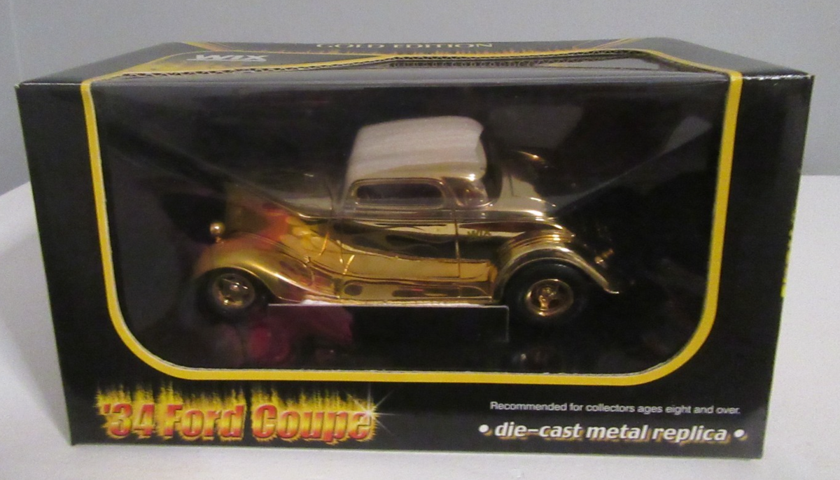 WIX Filters '34 Ford Coupe First Gear 2002 24k 24 Karat Gold