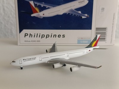 Herpa Wings Philippine Airlines Airbus A340-300 F-OHPJ 513159 1:500