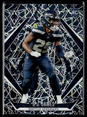 2024 PANINI PHOENIX LAZERS D.J. JAMES RC SEATTLE SEAHAWKS #172