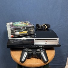 Sony PlayStation 3 PS3 80GB Fat Console Bundl...