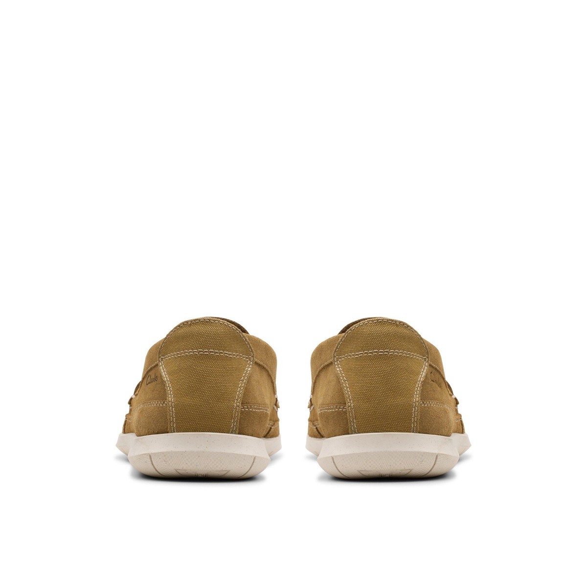 Clark’s Loafers Mens Flexway Band Beige Suede Casual Shoes Size 9 NWT Clarks Men main image 2