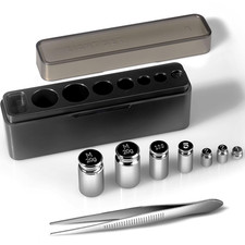 Calibration Weight Set, 7Pcs 1-60G Calibration Gram Scale Weights Kit, Small Tes