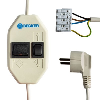 Becker Einstellset Einstellkabel für elektronische Rollladenmotoren