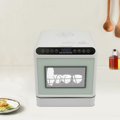 6L Tragbarer Kompaktgeschirrspüler Mini-Geschirrspüler Tischgeschirrspüler 1100W
