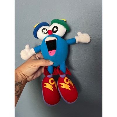 Vintage 1996 Atlanta Olympics Mascot Izzy Plush Toy Blue Collectible 10 Inch