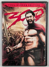 300 Full-Screen Edition Zack Snyder Epic Action Film 2007 Fullscreen DVD