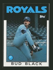 1986 Topps - Bud Black #697