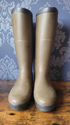 Aigle Benyl M grüne hohe Gummistiefel zum Überziehen Größe 7,5