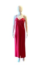 Victoria  s Secret Red Lace Maxi Nightgown Slip Dress PLEASE READ