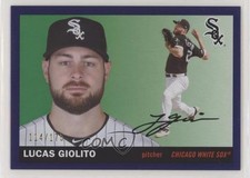 2020 Topps Archives 1955 Topps Purple 114/175 Lucas Giolito #44 fm0