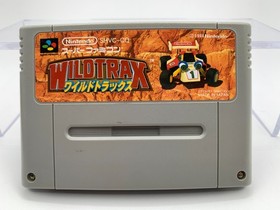 WILD TRAX Stunt Race FX Super Famicom With Box & Manual US Seller SFC1066
