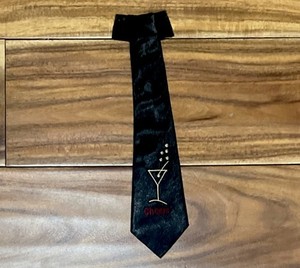 New Wine/Liquor Bottle Cheers Black Tie Cover