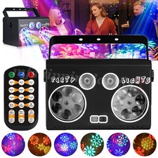 RGB Laser Projector Light DMX512 Strobe Stage Lighting LED Beam Bar DJ Disco KTV