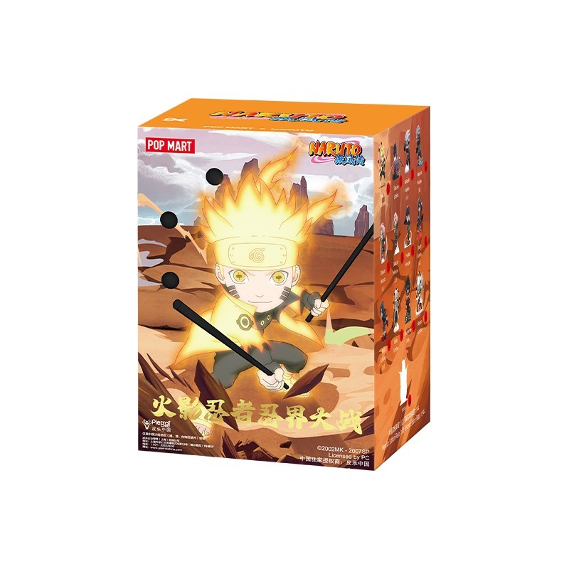 POP MART Naruto Ninkai Taisen Series Figures Confirmed Blind Box