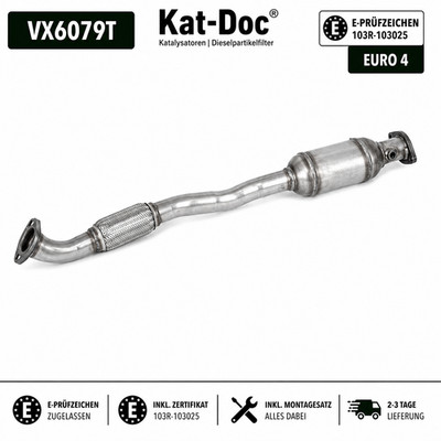   Katalysator Opel Astra H Zafira B 2.0 Turbo Euro 4