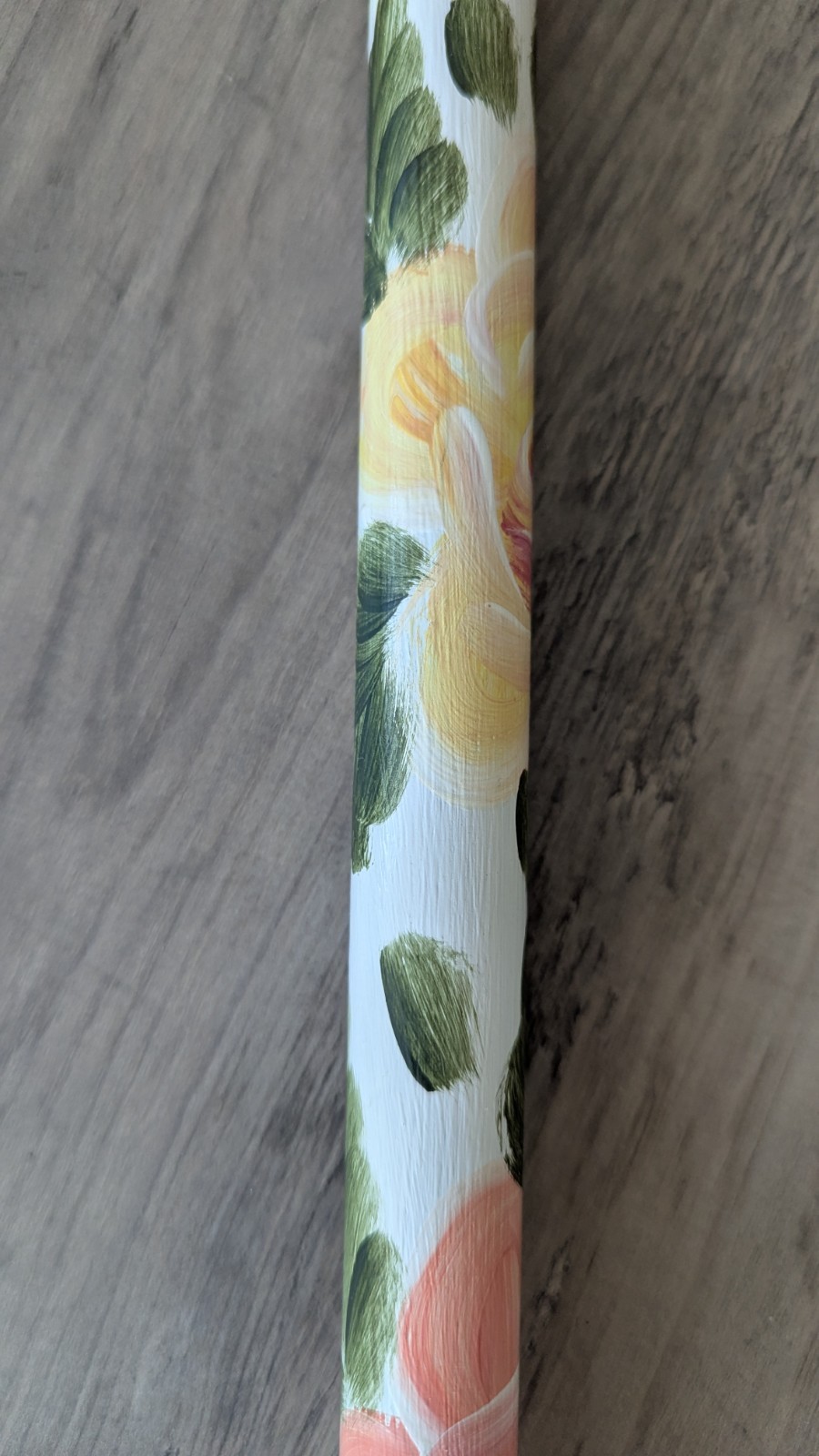 Walking Cane, Hand Painted With Solid Brass Duck … - image 5