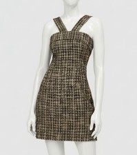 Adrianna by Adrianna Papell Womens' Black Tweed Mini Sheath Dress Size: 6