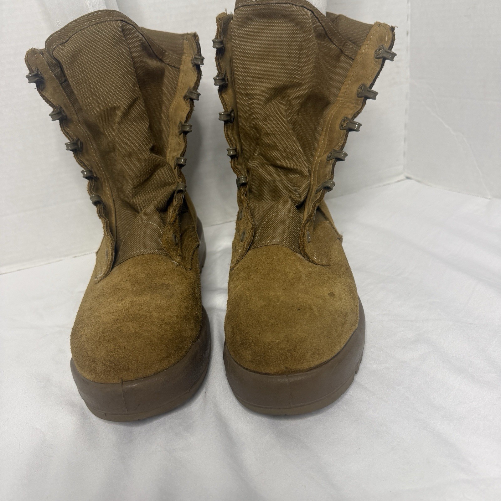 Belleville Combat Boots Sz 7W Model 390 DES Hot Weather Military Made in USA-image