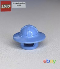 1 x Lego Vintage Ritter Helm 30273 (breite Krempe) hellblau - 7D