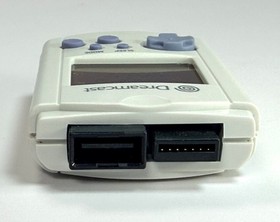 Sega Dreamcast VMU White HKT-7000 Tested Working Fresh Battery