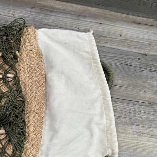 J. Crew Sedona Korbtasche aus Raffia-Netz in Stroh - Bild 4 von 17