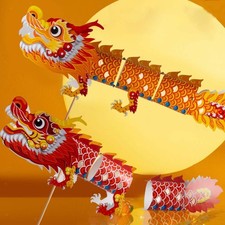 New Year Lantern Making Material Chinese Dragon Decoration Toys Chinese New Year