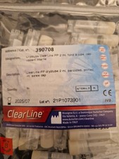 Cryotube ClearLine 2mL Jupe Cap Interne Vert Sterile  VIALS 390708.