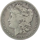 1899 S Morgan Silver Dollar VG Very Good $1 Coin SKU:I24332