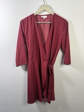 Dancing Leopard Women’s Wrap Dress Size 12 Short Length