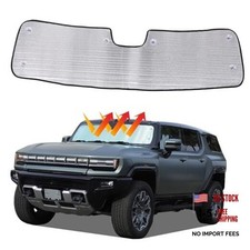 Car Sun Shade for Windshield Compatible with 2022 2023 2024 2025 Hummer EV