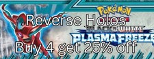 Pokemon TCG Black & White Plasma Freeze REVERSE Holos Choose Your Own