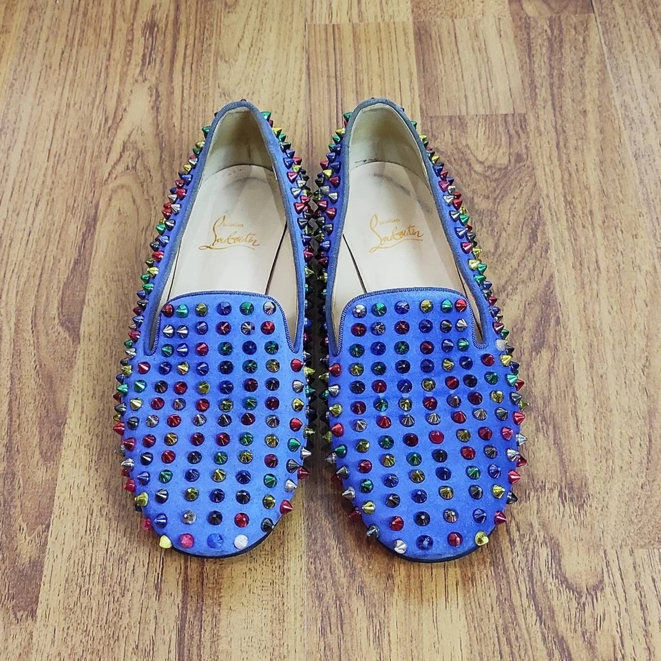 Christian Louboutin Multicolor Gamuza Pigalle Picos Tachonados Mujer Talla: EU38 US8 Foto 2 de 4