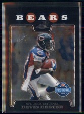 2008 Topps Chrome - Devin Hester #TC148