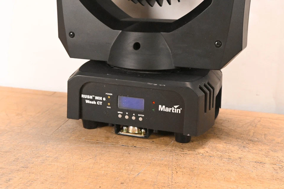 Martin Lighting Rush MH 6 Wash CT Single Lens Moving Head Wash Light CG01UT4 - Image 3 of 4