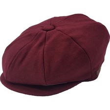 Men’s Herringbone Wool Tweed Flat Cap Peaky Blinders Newsboy Gatsby Baker Boy