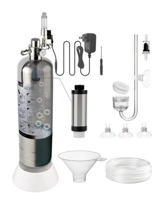 Clscea Aquarium CO2 Generator Kit Double Pressurization Enhanced Version, G7000S
