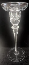 RARE Rogaska QUEEN 8" Crystal Candlestick (not the Gallia pattern)