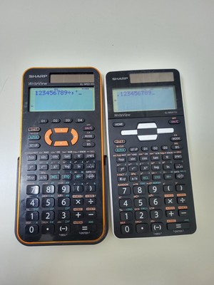 Sharp EL-W531 XG Schulrechner Plus Sharp EL-W531TG 
