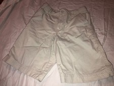 Faded Glory Boys 12 Khaki Shorts EUC