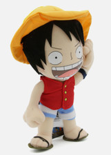 One Piece 10" SD Luffy Plush - Great Eastern GE-8986 - Officially Licensed
