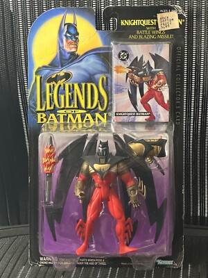 1994 Vintage Kenner Legends of Batman Knightquest Batman Action Figure.
