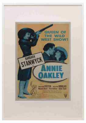 Annie Oakley 1935 08 Film A3 A4 Framed Print Picture