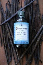 Single-Strength Pure MEXICAN Vanilla Extract - 4 oz. bottle - Voladores Vanilla