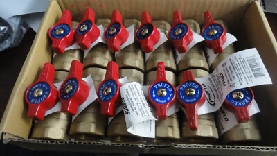 12 PROFLO 3/4'' PF88CF LEVER HANDLE GAS BALL VALVE FREE PRIORITY SAME DAY SHIP