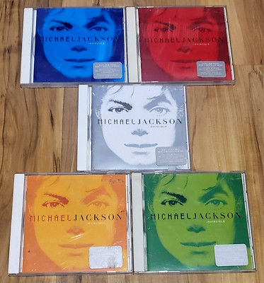 MICHAEL JACKSON Invincible Limited Edition (Hype Stickers) [5 CD
