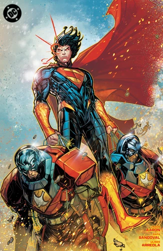 ABSOLUTE SUPERMAN #1 Exclusive Virgin Foil Cover by Jonboy Meyers First Print