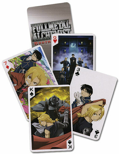 Full Metal Alchemist Playing Cards Deck Brotherhood Funimation for sale  online