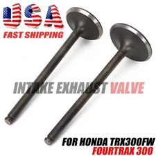 Engine Intake Exhaust Valve For Honda TRX 300FW Fourtrax 300 4X4 1988, 1990-2000